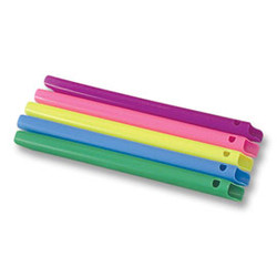 Plasdent HVE HI-VAC Combo Evacuator Tips - 5 asst'd colors x 20 (100), Vented
