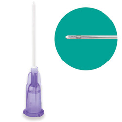 ProBevac 30ga Closed End Irrigation Needle Tips, Purple 100/Bx. Tips feature