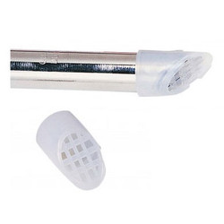 Screen-4-Vac HVE Tip Screens - Inner Diameter 10mm (about 3/8') - Clear, 100/Pk