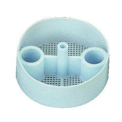 Screen-4-Vac 2.125' Disposable Evacuation Traps #5501 - Blue, fit Adec models