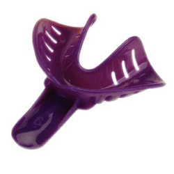 Excellent-Colors Ortho Impression Trays - Perforated #6 Adult Large Lower