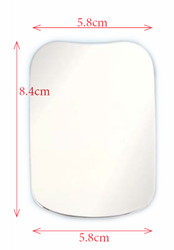 Plasdent Child Occlusal Intraoral Photographic Mirror, 2 1/3'x 5 1/2'x 2 1/3'