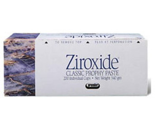 Ziroxide Coarse Mint Prophy Paste with Fluoride. Box of 200 Unit Dose Cups