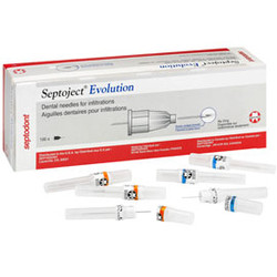Septoject Evolution 30 Gauge X-Short 9 mm Intraligamantry Injections Disposable
