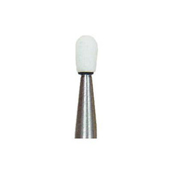 Dura-White RD2 round HP (handpiece), 12/pk, aluminum oxide finishing stones
