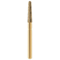Great White Z FG #856.018 Fine, Round End Taper Zirconia Bur 5/Pack