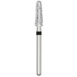 Revelation FG #855.025 Super Coarse Round End Taper Diamond Bur, 5/Pk