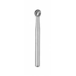 SS White FG #2 SL (surgical length) round carbide bur, pack of 5 burs