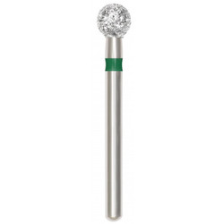 Revelation FG #801.029 Super Coarse Round Diamond Bur, 5/Pk