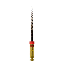 ExactTaperH F2 25mm NiTi Rotary Files, Pack of 6. Heat Treated