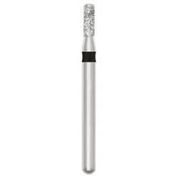 Revelation FG #835.010 Super Coarse Flat End Cylinder Diamond Bur, 5/Pk