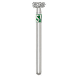 Piranha Diamonds FG #909.035 COARSE Wheel Shaped Single Use Diamond Bur 25/Pk