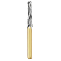 Great White Ultra FG #856.018 Round End Taper Carbide Bur, Package of 5 Burs