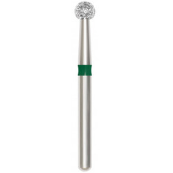 Revelation FG #801.023 Coarse Round Shaped Diamond Bur, 5/Pk