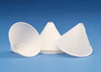 Tidi Solo #6SR 6 oz. Paper Evacuator Cup Liner to fit Adec unit, Rolled Rims