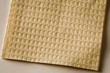 Tidi Patient Bibs BEIGE 13' x 18' 3-Ply Paper/1-Ply Poly 500/Cs. Plain Rectangle