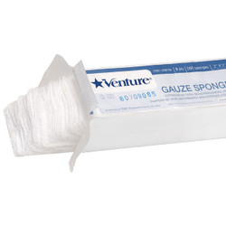 Venture 4' x 4' 8 ply All Gauze Sponges 4000/Case