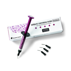 Estelite Universal Flow Medium Flow (A2) â€“ 3 g Syringe and Tips. Supra-nano