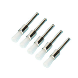 TPC Advanced Technology Prophy Brush - Latch Type Flat, White. Package of 144