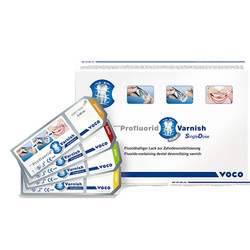 Profluorid 5% Sodium Fluoride Varnish - Melon, 200 - 0.4ml single doses. White