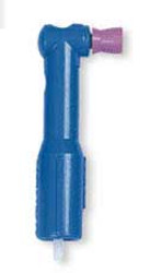 Classic Petite Web LF Disposable Prophy Angle with Firm Blue Latex Free Webbed