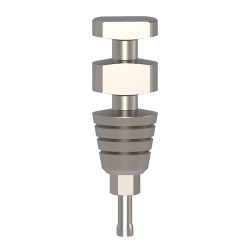 Closed Tray Impression Transfers Concave with Click Connection, 11 mm