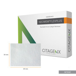 Neomem FlexPlus Resorbable Collagen Membrane 30 x 40 mm