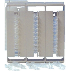 Crystal Disposable Impression Trays Empty Dispenser for Perforated Trays