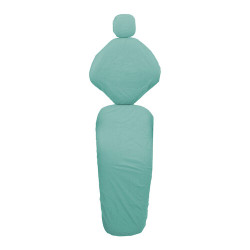 Monoart Dentist Chair Cover Kit Green Covers, 25/Box