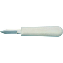 Buffalo Knives #6A Autoclavable, White, 1 1/2" Blade