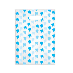 Specialty Scatter Bags Blue Scatter Tooth, 7.5" x 10", 100/Pkg.