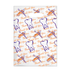 Specialty Scatter Bags Thank You, 7.5" x 10", 100/Pkg.