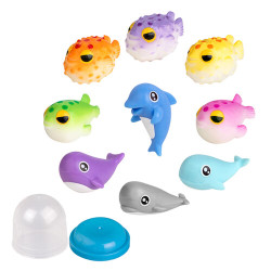Toy Capsules 1", Sea Animals, 250/Pkg.