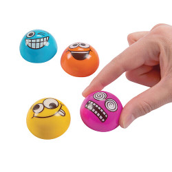 Pull Back Emoji Pull Back Emoji's, 48/Pkg., JV493
