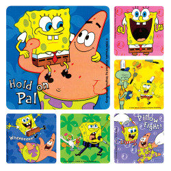 SpongeBob Stickers SpongeBob w/Friends, PS269, 100/Roll