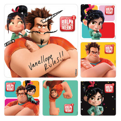 Disney Stickers Ralph Breaks the Internet, 100/Roll, PS668