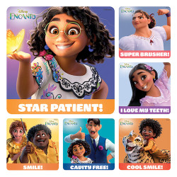 Assorted Stickers Encanto Patient Stickers, 100/Roll, PS749