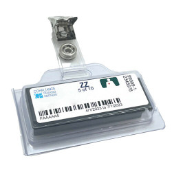 X-Ray Monitoring Badge X-Ray Monitoring Badge Quarterly