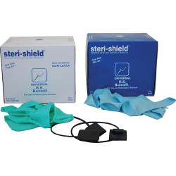 RS Barriers Latex, Blue, 250/Box