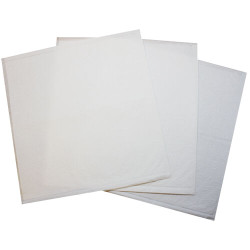 Headrest Covers  Crepe-Type Small, 10" W x 10" L, 500/Pkg