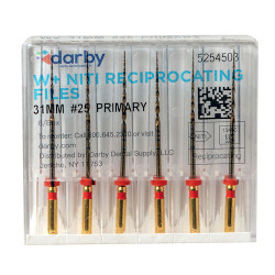 WV Reciprocating Files Primary #25, 31MM, 6/Pkg