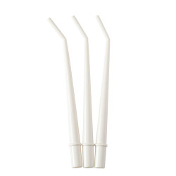 Disposable Surgical Aspirator Tips Standard, White, 6 1/2" Long, 1/8" Diameter, 25/Pkg.