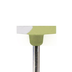 3 Step Zirconia Finish and Polish System Wheel 12.0, Fine, HP Shank, 6/Box