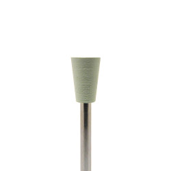 3 Step Basic Alloy Finish and Polish System Cup 6.5, Extra Fine, RA Shank, 6/Box