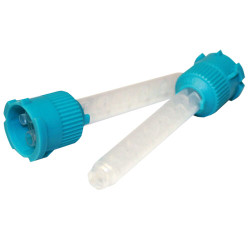 T-Style Mixing Tips 6.5 mm, Teal, T-Style Mix Tip, 48/Pkg.
