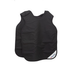 Adult Style 26 X-Ray Aprons Black, 0.3 mm Vinyl, Dual