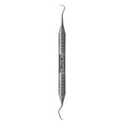 Scaler Mini Five Sickle Double End #6 Satin Steel Immunity Steel  (SN137M6)