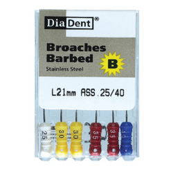 Barbed Broaches, 6/Box