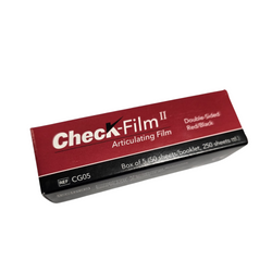 Check-Film II Double-Sided Red/Black Articulating Film