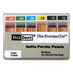 DIA-SYSTEM Gutta Percha .12, #20, 60/Box